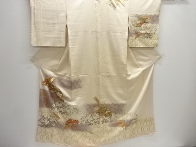 Japanese Kimono / Homongi Tsukesake Silk